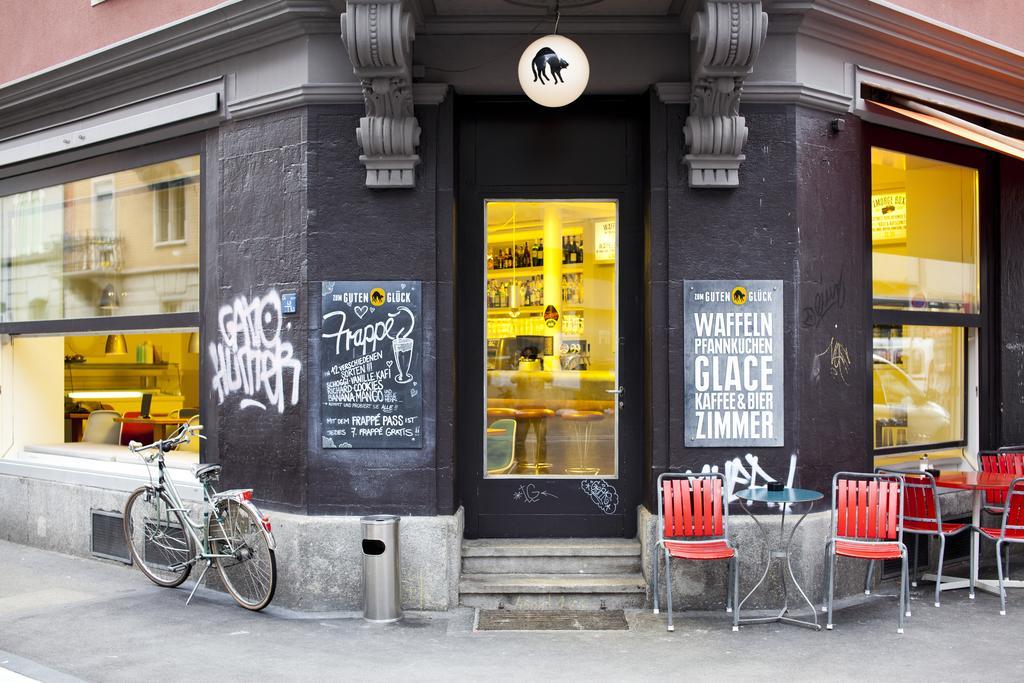 Gasthaus zum Guten Glück Zürich Exterior foto